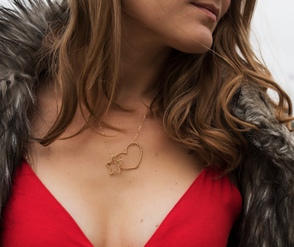 Heart / Star Necklace