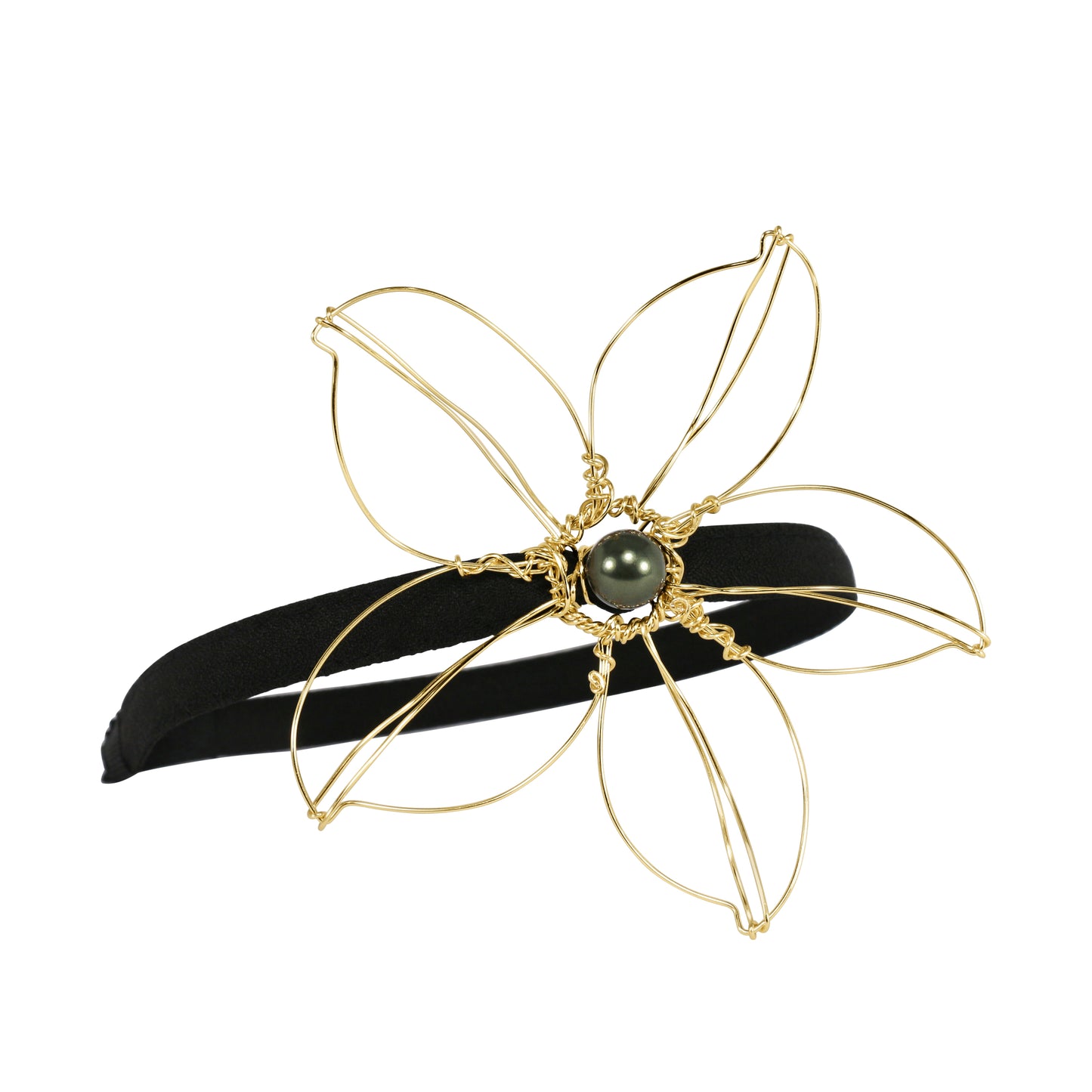 Festive Flower Adult Headband – Holiday Party Accessory