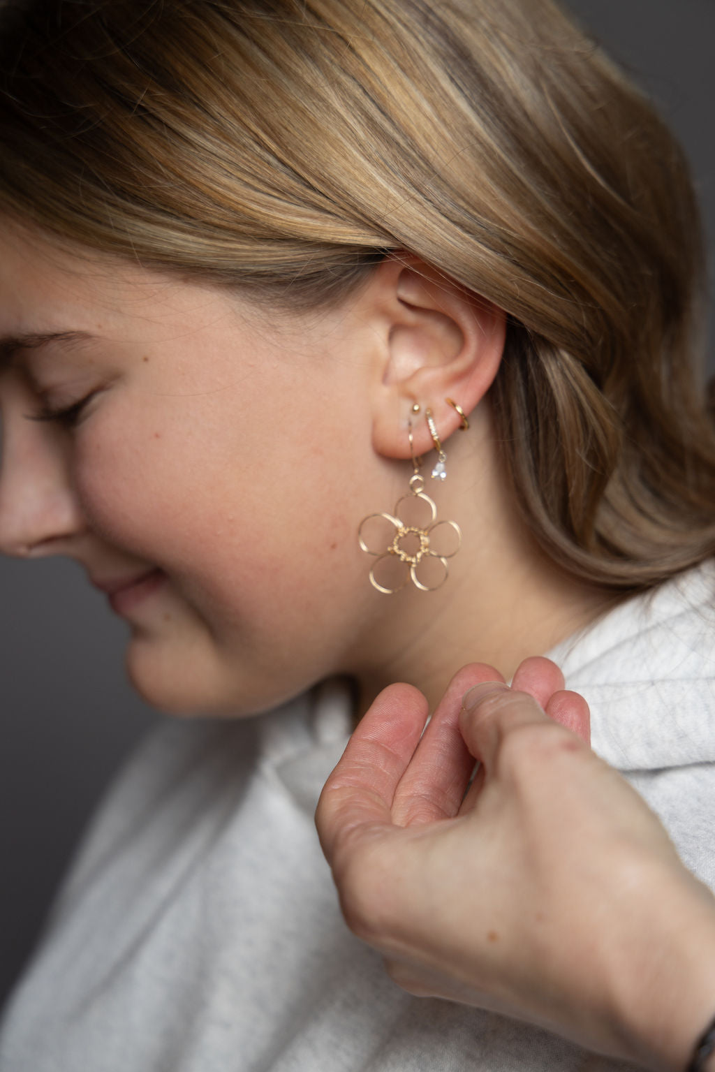 Small Flower Earrings