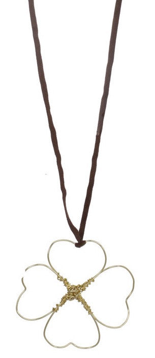 Long Clover Necklace