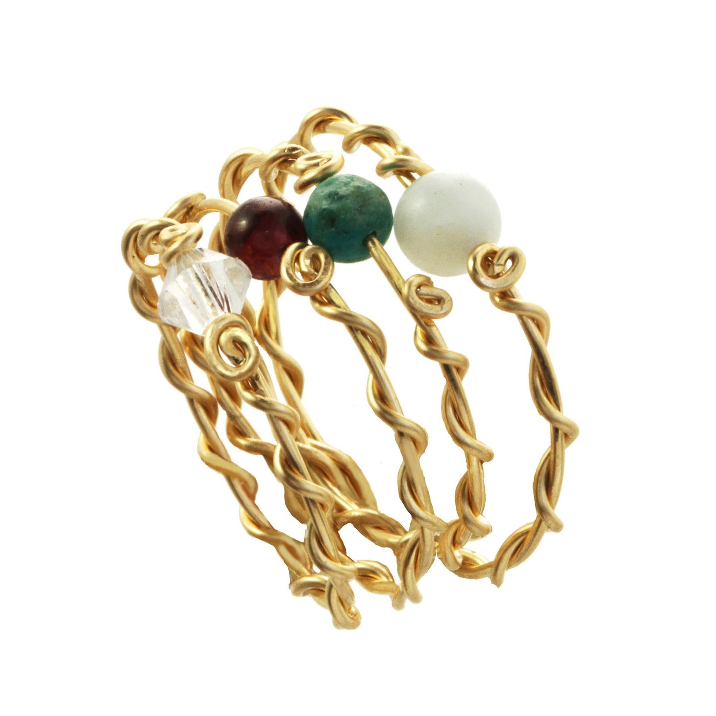 Birthstone Stacking Ring