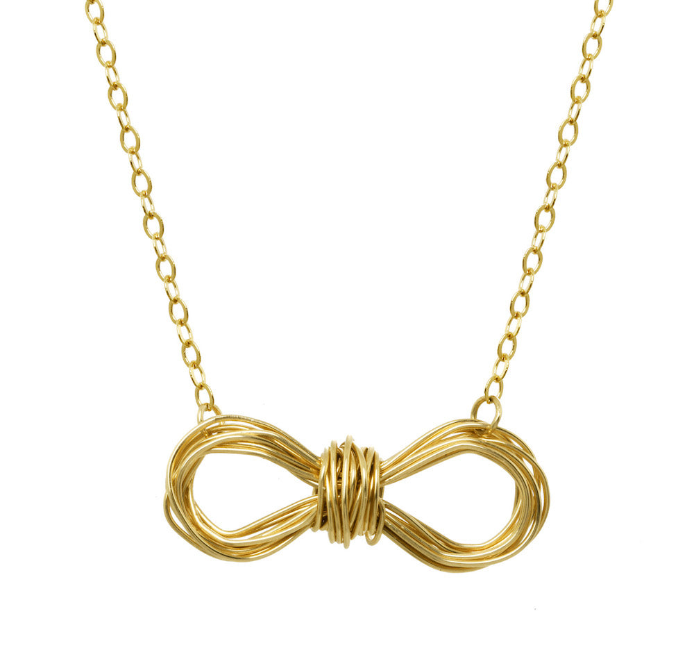 Bow Necklace